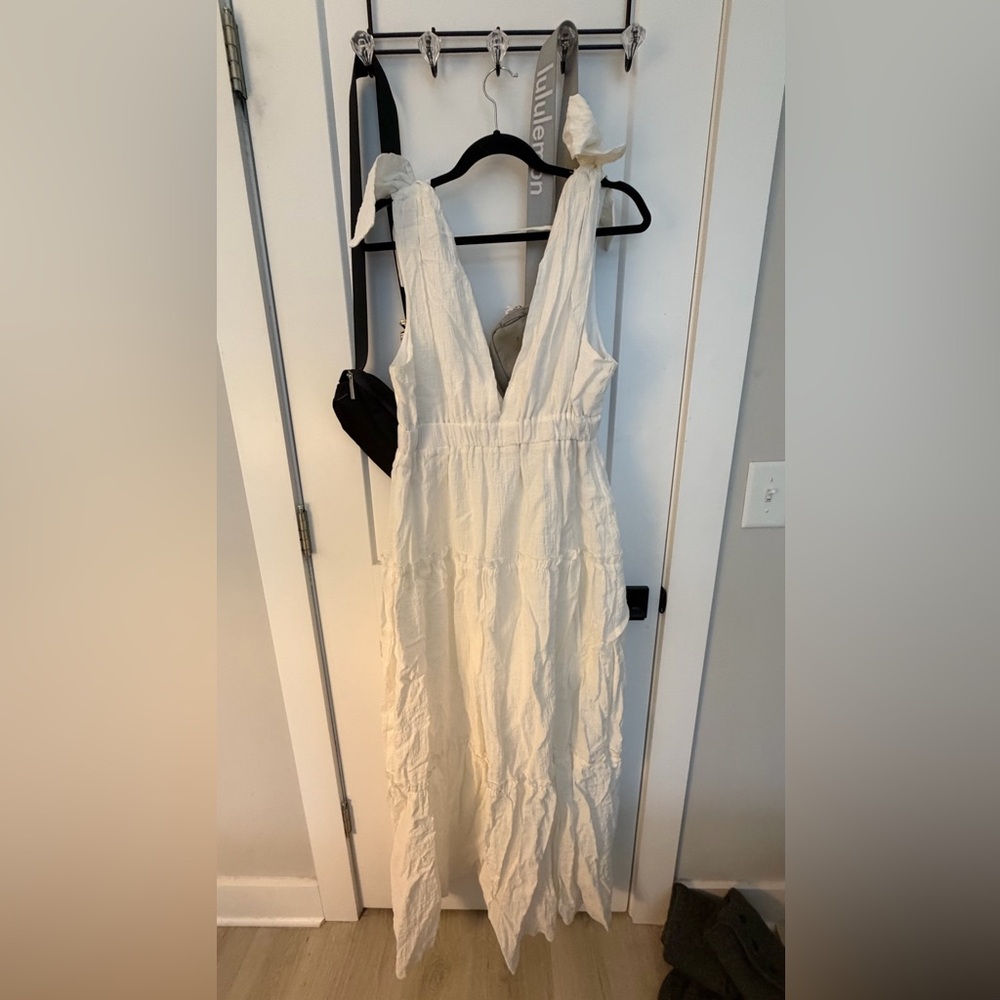 Franco Sarto White Backless Dress
